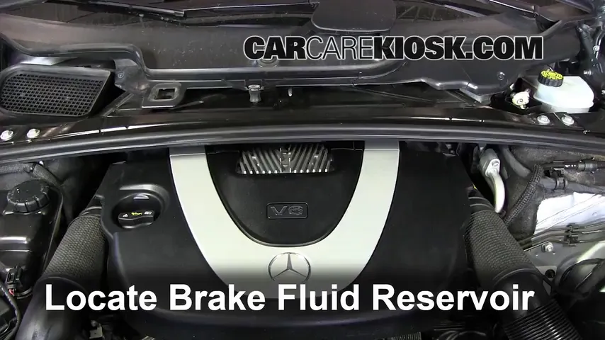 2010 Mercedes-Benz R350 4Matic 3.5L V6 Brake Fluid